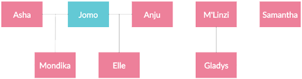 Phylogenic tree for gorillas at CZBG