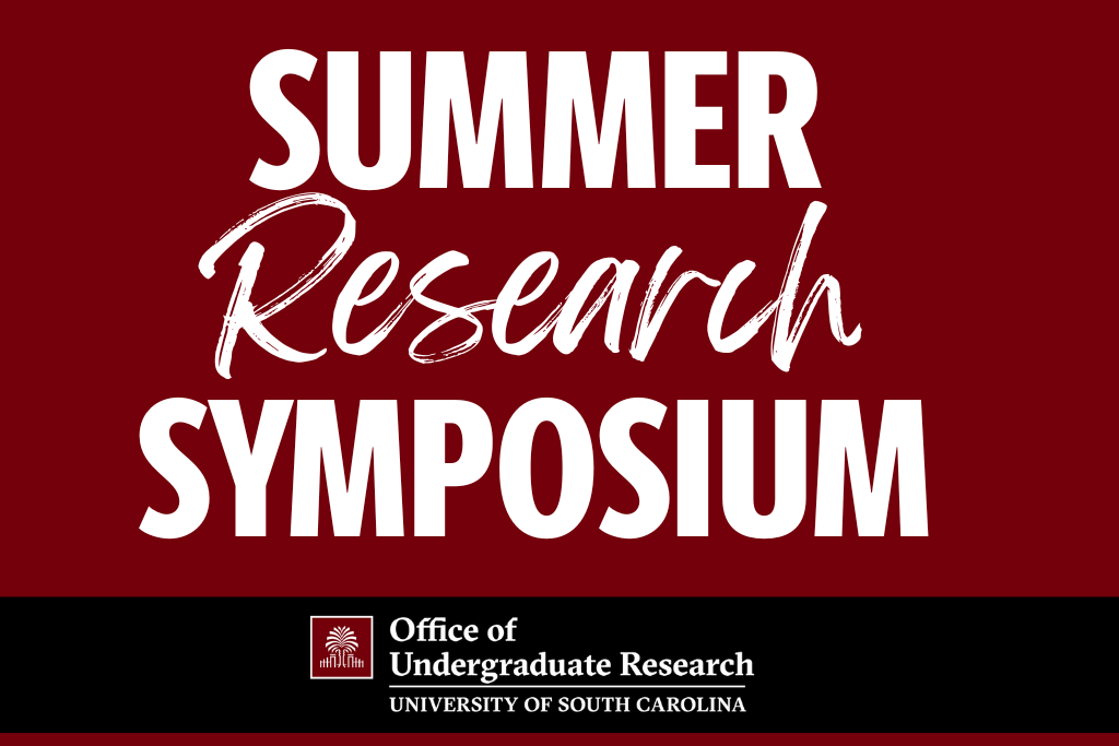 logo for the summer research symposium