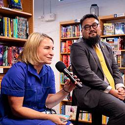 Photo from the Book Launch of Lee, McClimans, and Evans