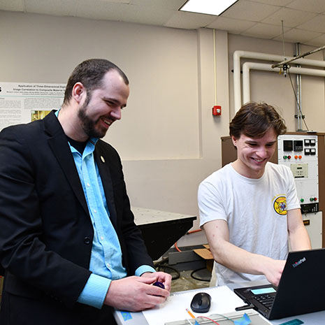 Mechanical engineering professor Austin Downey