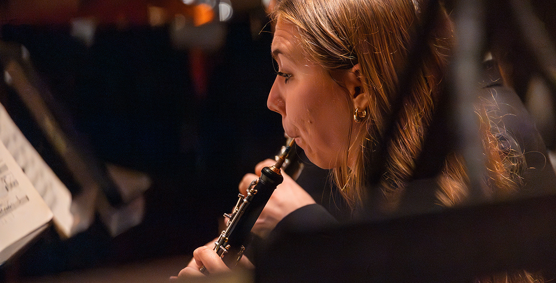 Wind Ensemble musician