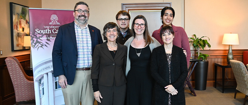 Group photo of faculty and students