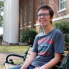 Julia Hogan, a senior in the South Carolina Honors College