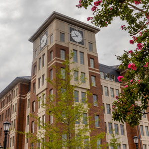 Building with a clock tower